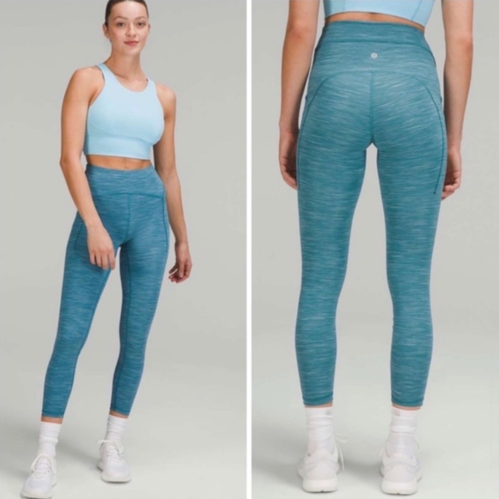 Lululemon High Rise Leggins with Pockets
